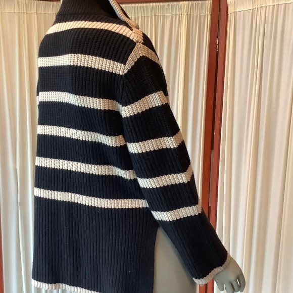 Reiss Woman’s Wool Blend Sweater Striped Size Small - Picture 9 of 9